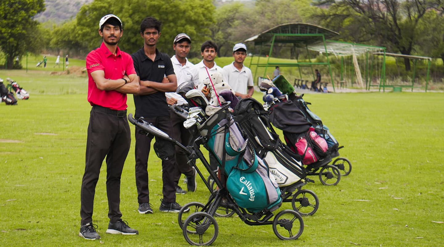 Golf Training Session